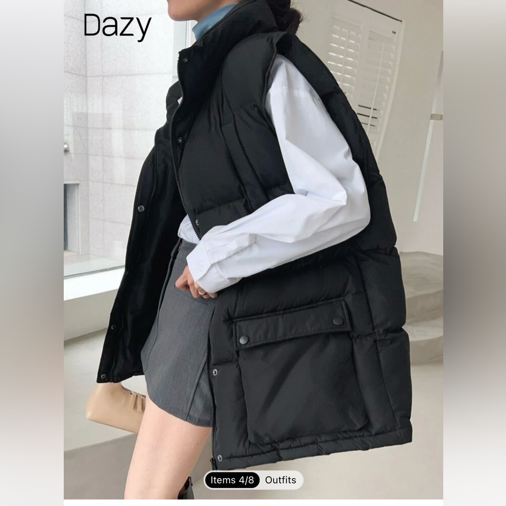 SHEIN Dazy Oversized Vest M